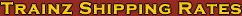 Shipping Rates