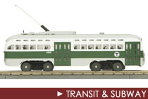 O Scale Transit & Subway